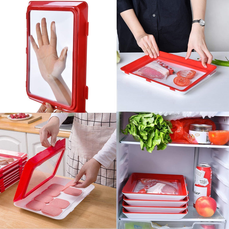 Storage Board - FreshSeal Tray-Red-State of Style