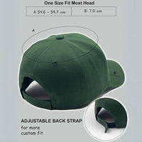 Structured Adjustable Baseball Cap - Alex-Camo-boots-State of Style