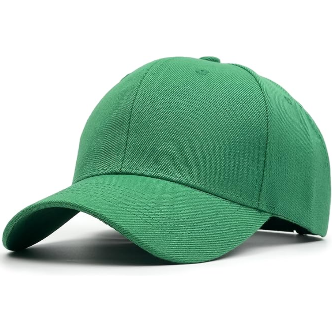 Structured Adjustable Baseball Cap - Alex-Green-State of Style