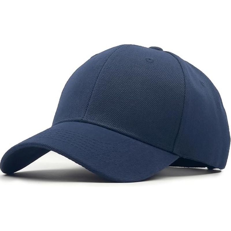 Structured Adjustable Baseball Cap - Alex-Marine blue-State of Style