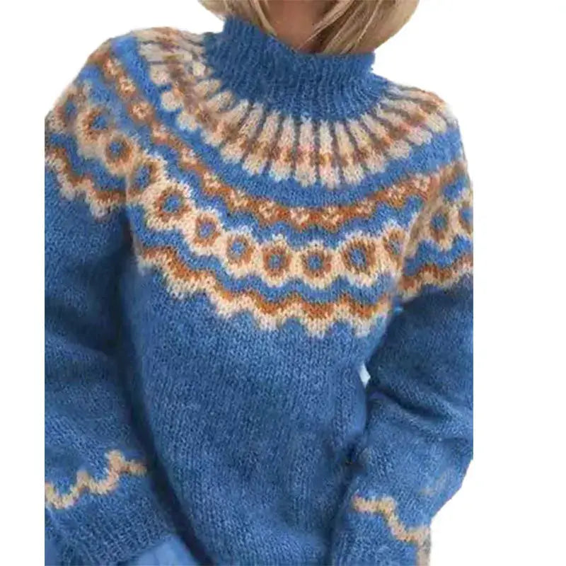 Stylish and Comfortable Sweater - Sofia-Blue-S-State of Style