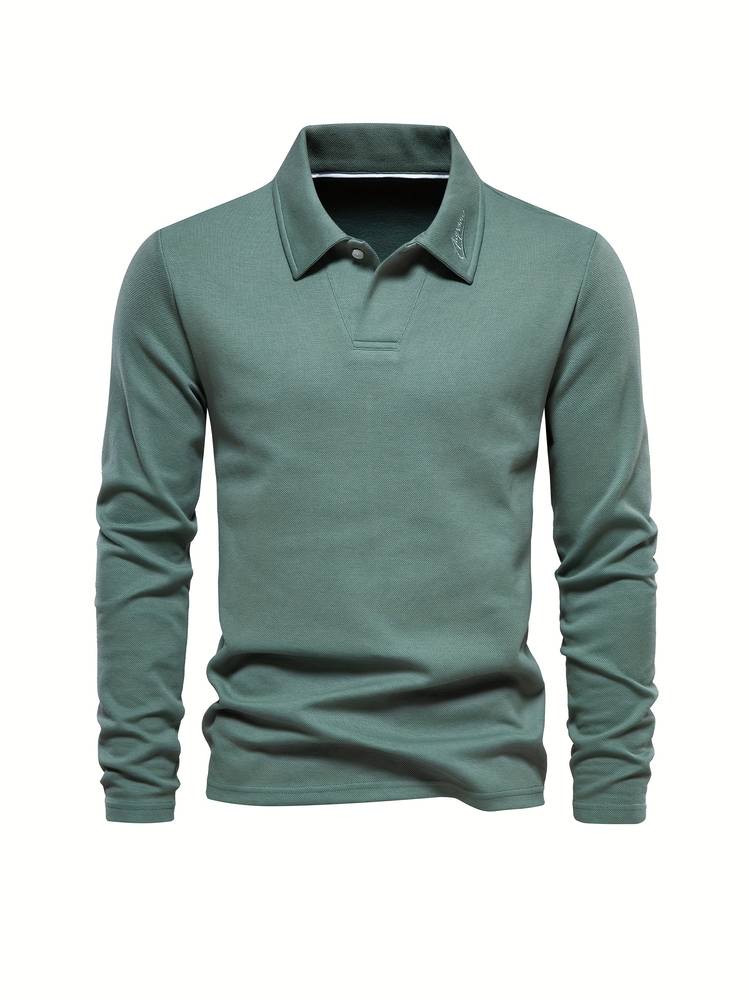 Stylish Men's Pullover – Matteo-Green-S-State of Style
