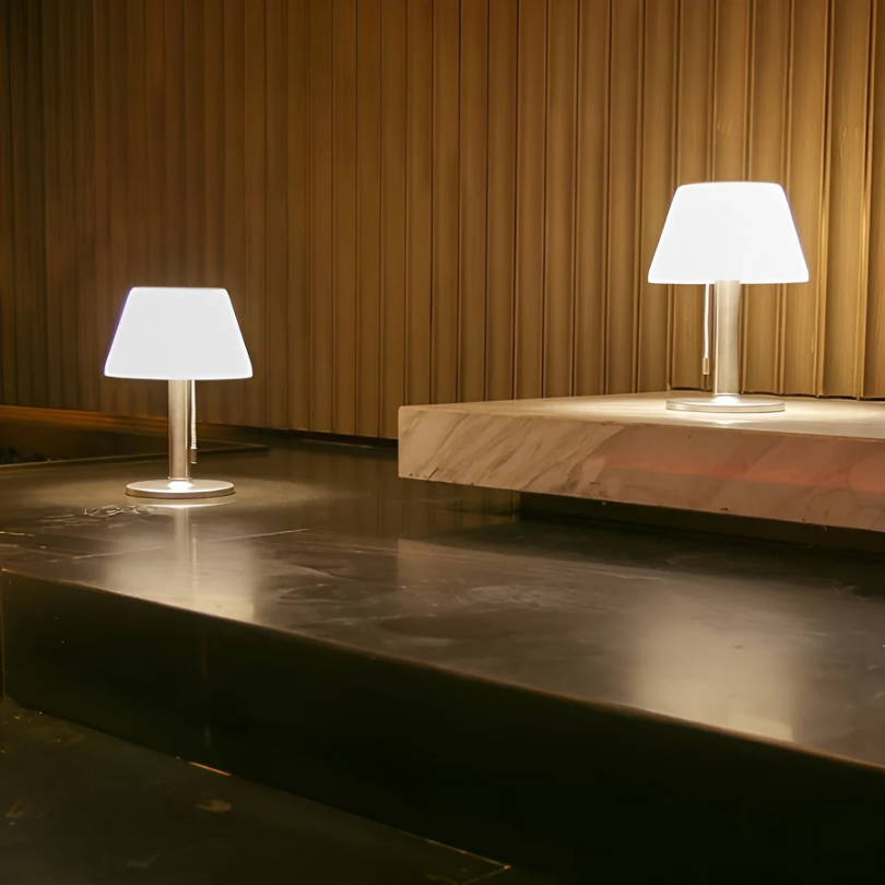 Stylish Solar-Powered Table Lamp - SolarLuxe-State of Style