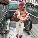 Stylish Spring Jacket - Celeste-Pink White-S-State of Style