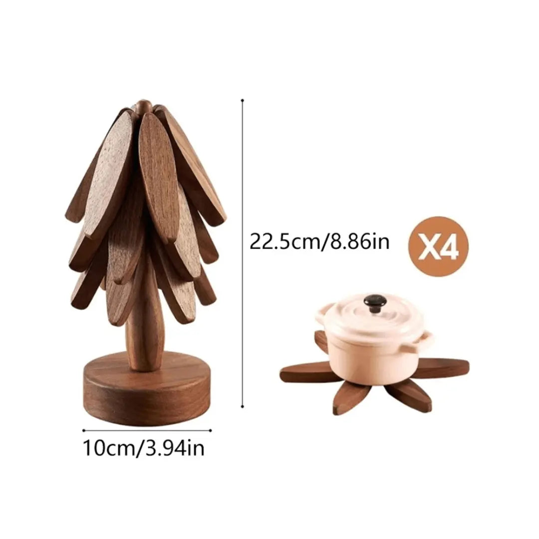 Stylish Wooden Coasters - NatureGuard-Ash-State of Style