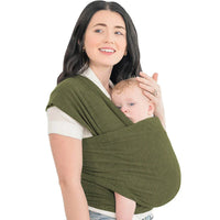 Supportive Baby Carrier - CuddleWrap-Green-State of Style