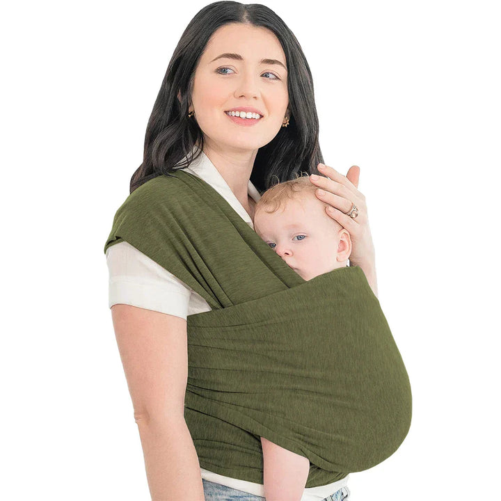 Supportive Baby Carrier - CuddleWrap-Green-State of Style