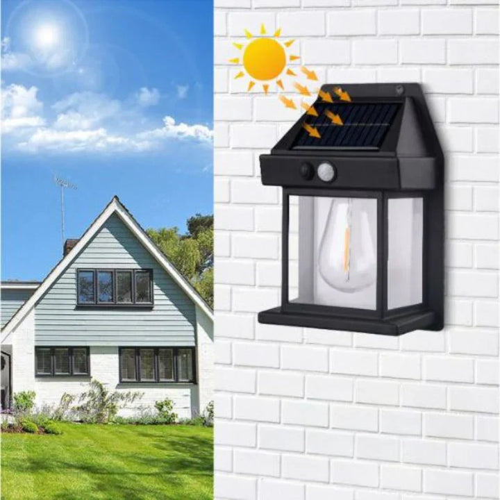 Sustainable Solar Wall Lamp - Solaris-White-State of Style