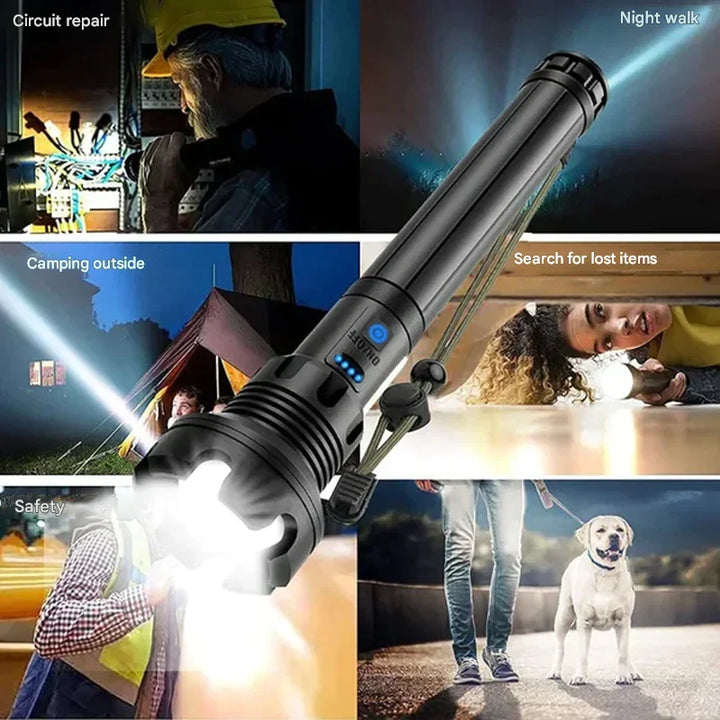 Tactical Flashlight - LumenTact-Basic version (50000 LUMEN)-Excl. battery-State of Style