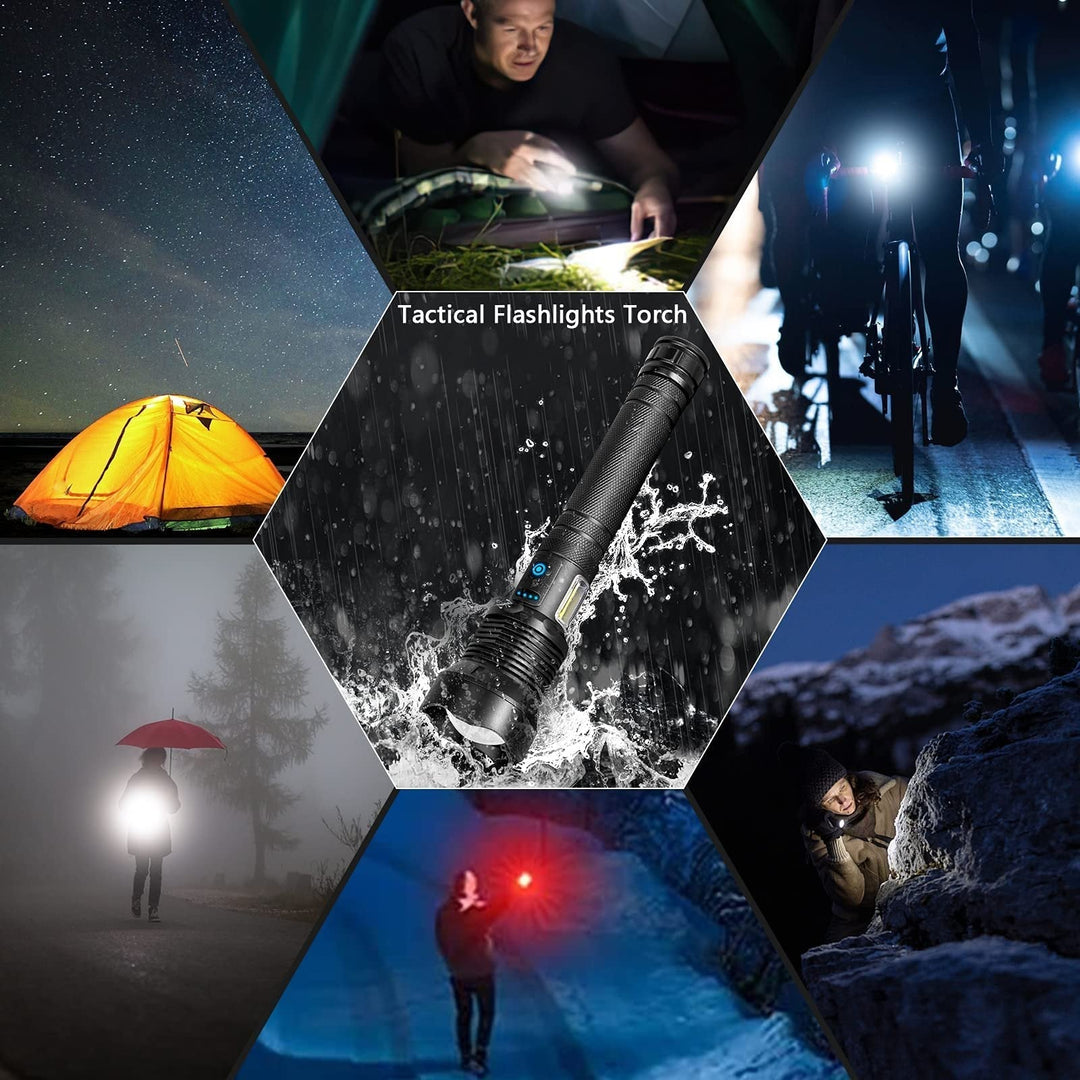 Tactical Flashlight - LumenTact-Basic version (50000 LUMEN)-Excl. battery-State of Style