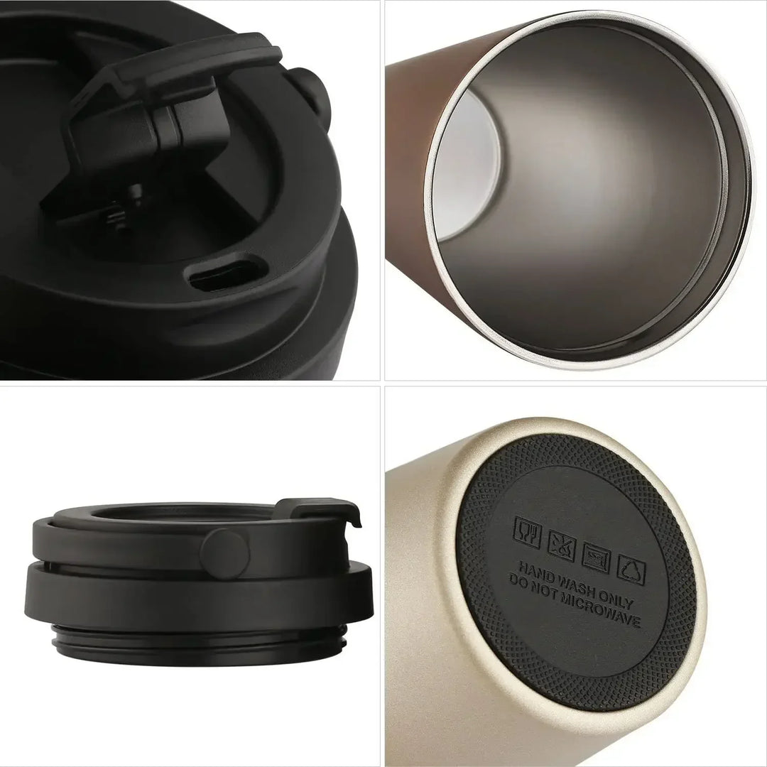 ThermaSip Travel Coffee Mug-Black-State of Style