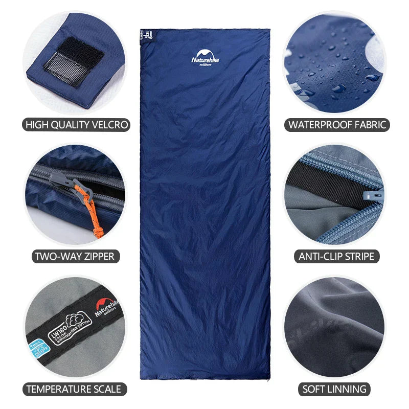 TrailEase Compact Sleeping Bag – Lightweight & Warm-State of Style