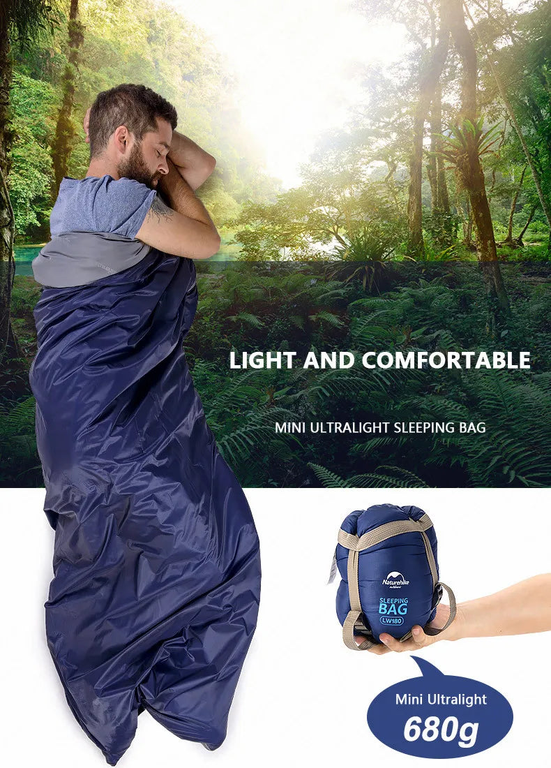 TrailEase Compact Sleeping Bag – Lightweight & Warm-State of Style