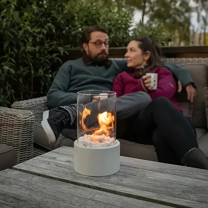 Trendy & Portable Table Fire Lantern - GlowLuxe-State of Style