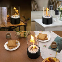 Trendy & Portable Table Fire Lantern - GlowLuxe-State of Style