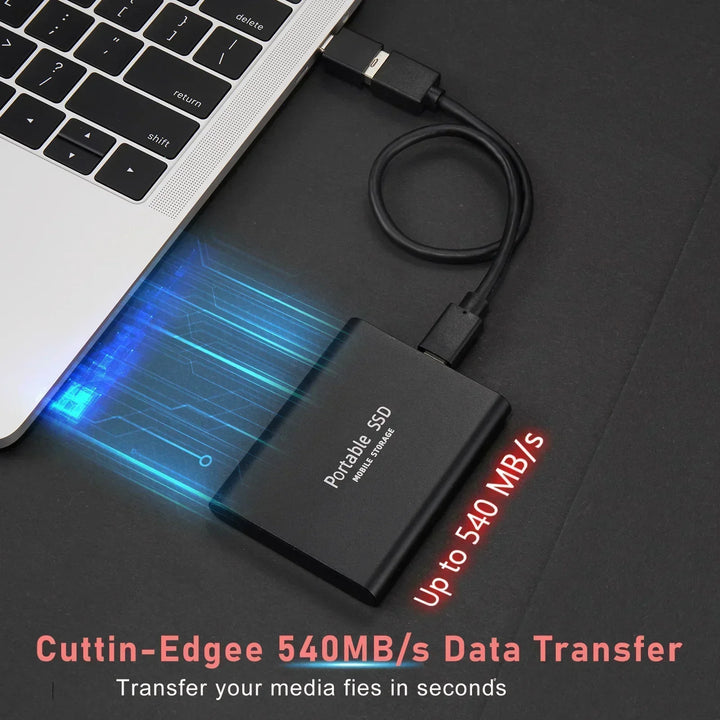Ultraspeed External SSD - SpeedDrive Pro-Black-2TB-State of Style