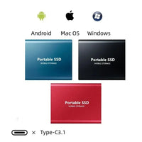 Ultraspeed External SSD - SpeedDrive Pro-Black-2TB-State of Style