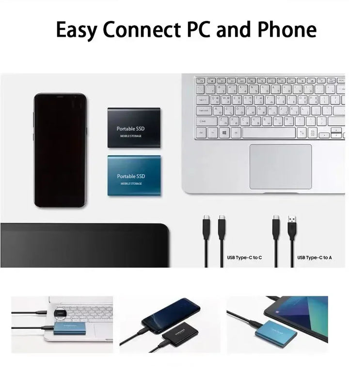 Ultraspeed External SSD - SpeedDrive Pro-Black-2TB-State of Style