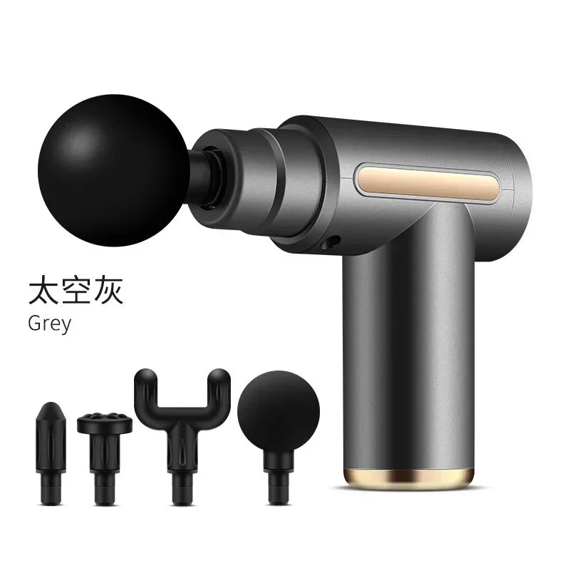 USB Mini Massage Gun - MuscleEase-Gray-State of Style