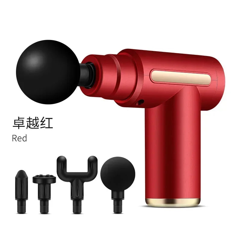 USB Mini Massage Gun - MuscleEase-Red-State of Style