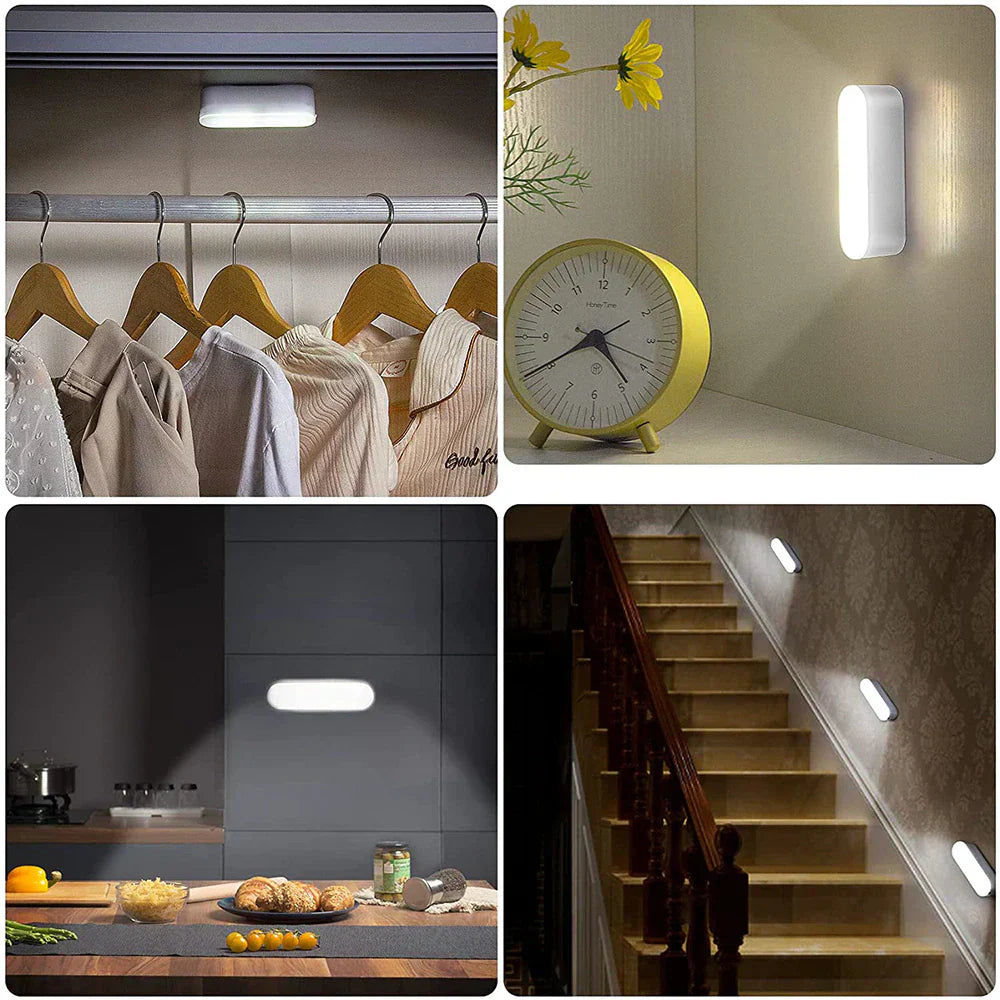 USB Rechargeable Motion Sensor Wall Light - BrightSense-White-State of Style