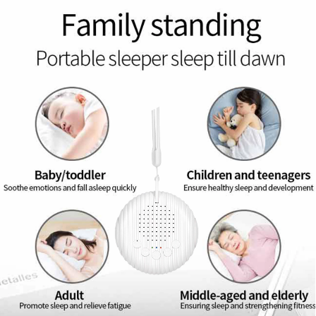 USB Rechargeable White Noise Machine - SleepTone-State of Style