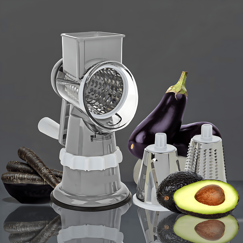 Vegetable slicer - SliceMate Pro-Grey-State of Style