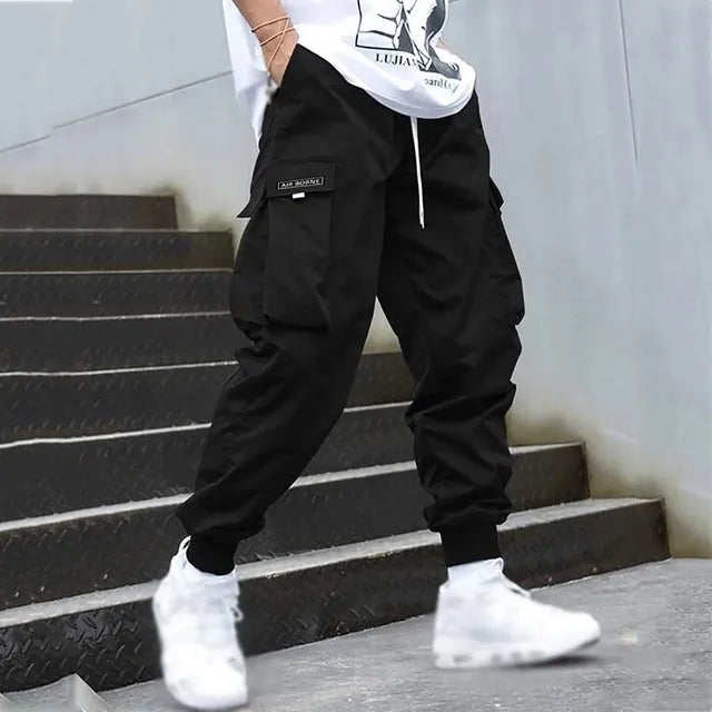 Versatile Cargo Trousers for Men - Jens-Black-M-State of Style