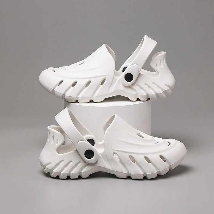Versatile, Comfortable Women's Clogs for Everyday & Work - Noa-White-3-State of Style