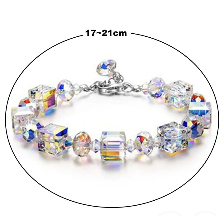 Versatile Cubic Crystal Bracelet-State of Style