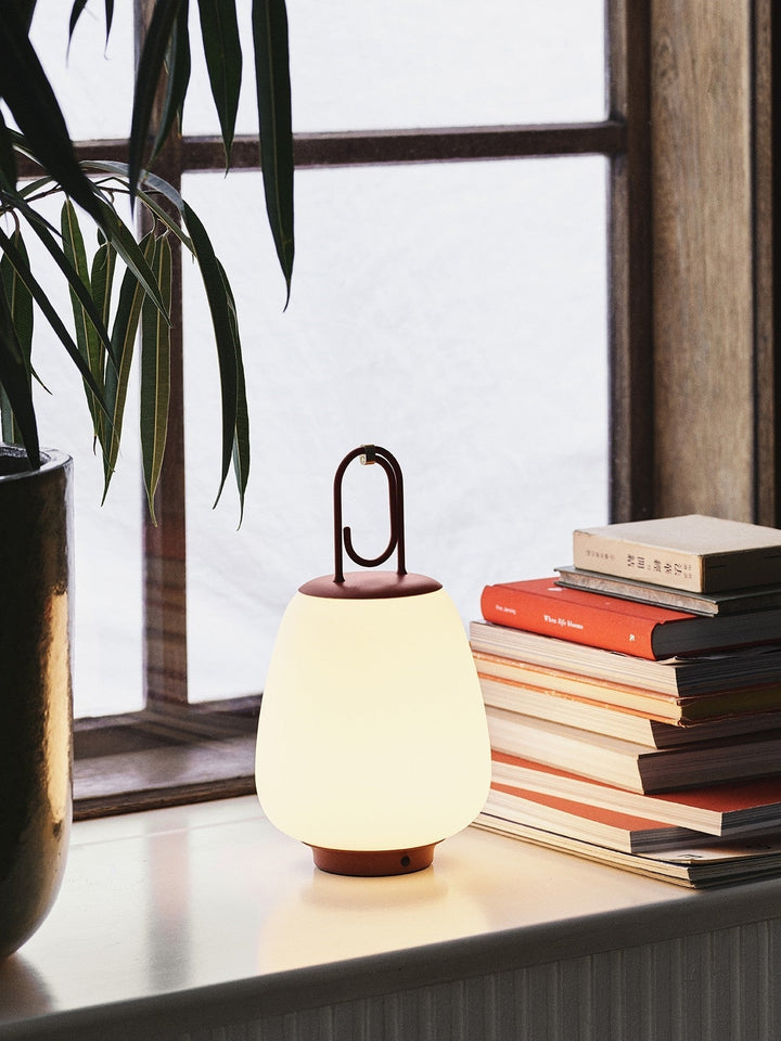 Versatile Patio Lantern - LunaGlow-Red-State of Style