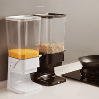 Vertical Grain Dispenser - CerealKeeper-Black-State of Style
