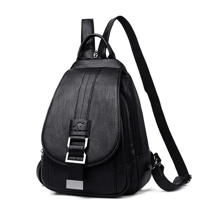 AA OOS Premium Water-Resistant Leather Backpack for Women