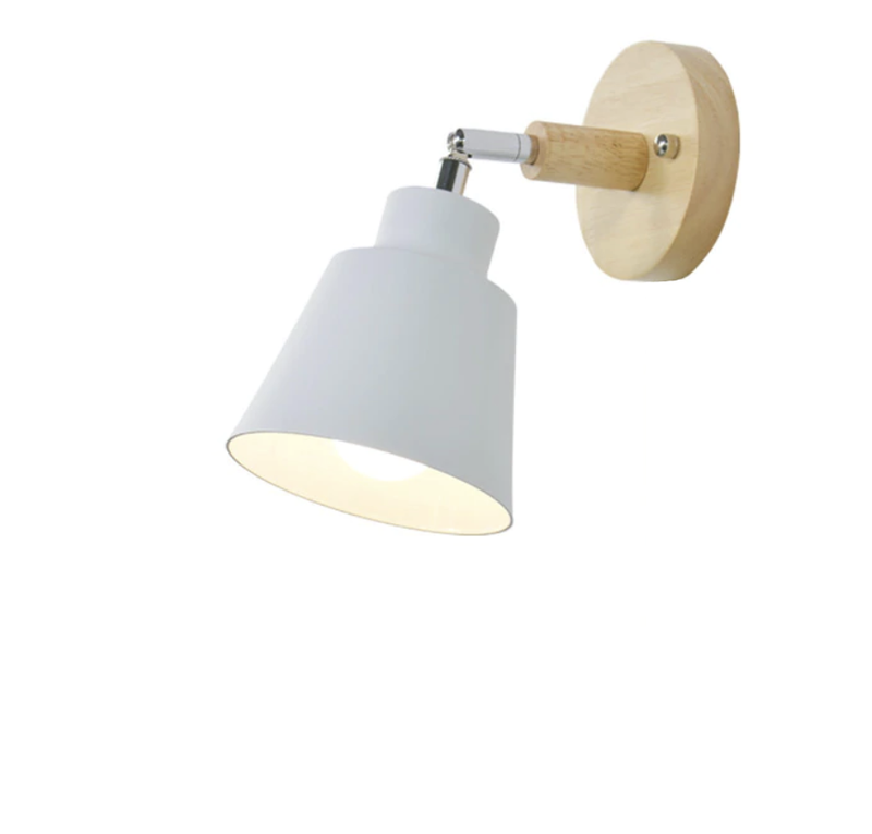 Wall Lamp with Pull Switch - TwistGlow-White-With pull switch-State of Style