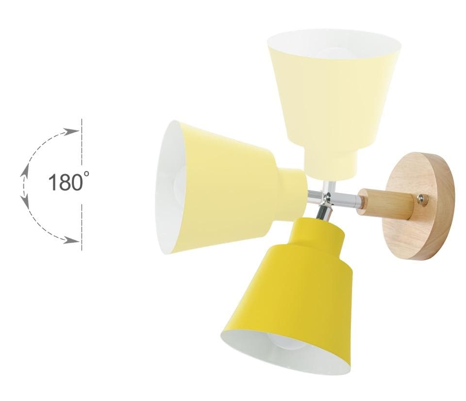 Wall Lamp with Pull Switch - TwistGlow-White-With pull switch-State of Style