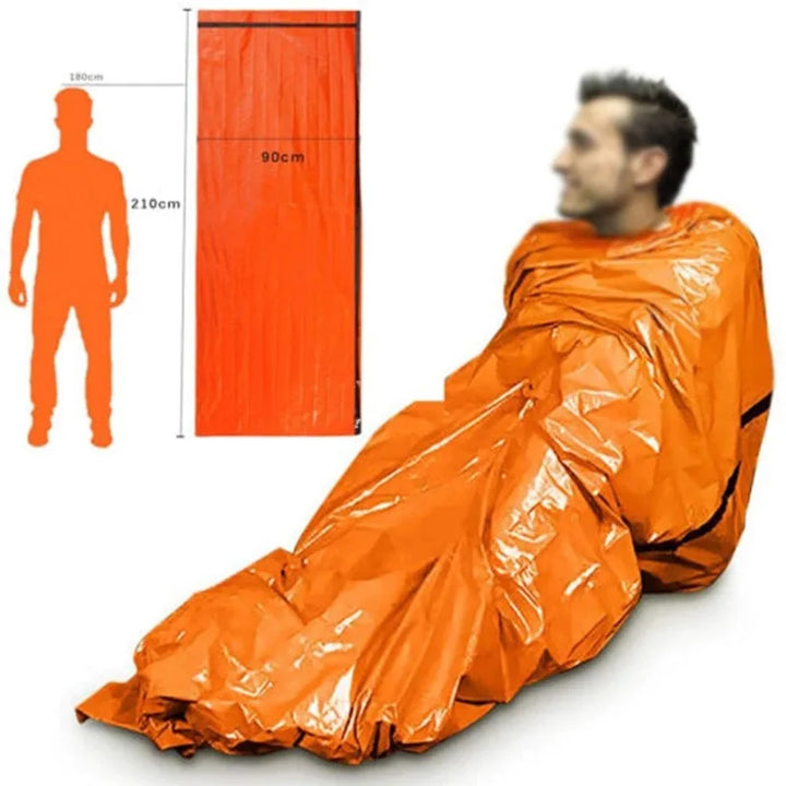 Waterproof Emergency Sleeping Bag - SurvivalShield Bivy-Orange-State of Style