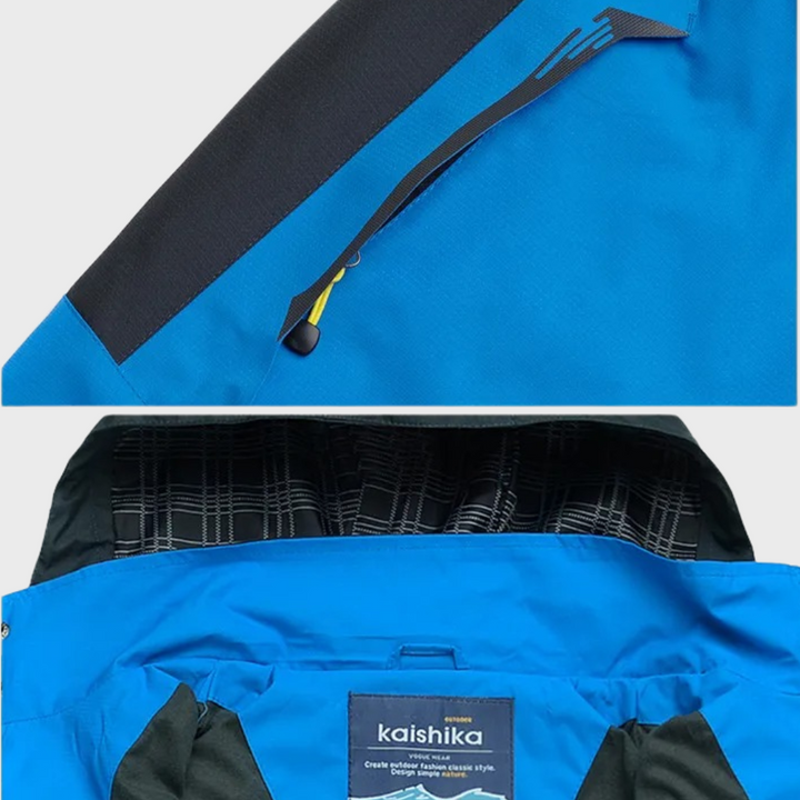 Waterproof Wind Jacket for Men - StormGuard-Blue-L-State of Style