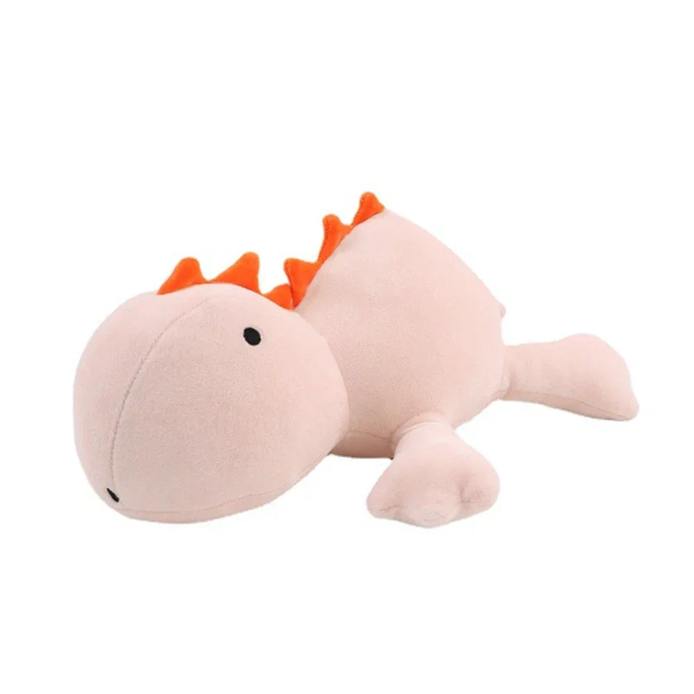 Weighted Dinosaur Plush - CuddleSaurus-Light Pink-40cm (0.5kg)-State of Style