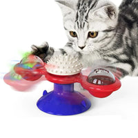Windmill Cat Toy - WhirlPlay-Blue Mist-State of Style