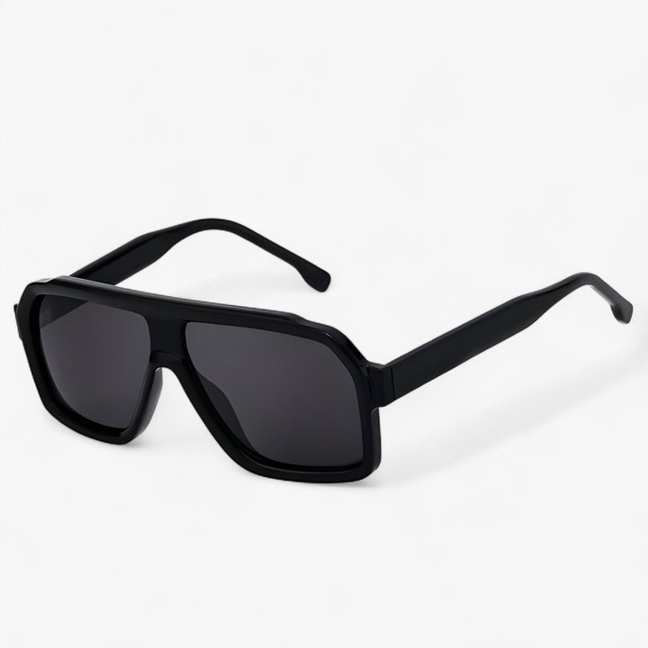 Windproof Oversized Punk Sunglasses – Vortex-Black Grey-State of Style