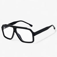 Windproof Oversized Punk Sunglasses – Vortex-Black White-State of Style