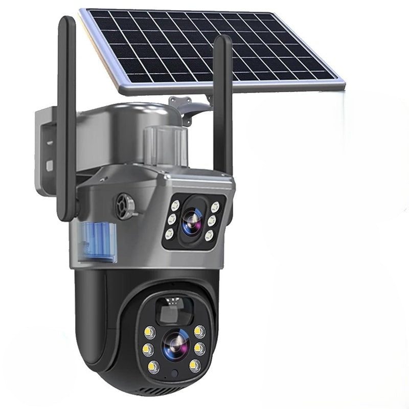 Wireless Security Camera | Solar Panel | 4K | Infrared | SD Card – No ...