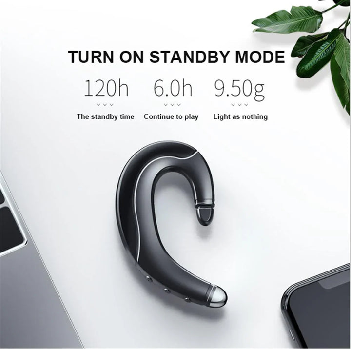 Wireless Bone Conduction Headset – AeroVibe-Red-State of Style