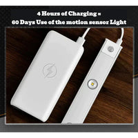 Wireless LED Fixture with Motion Sensor – LumiSense-Silver-20cm-State of Style