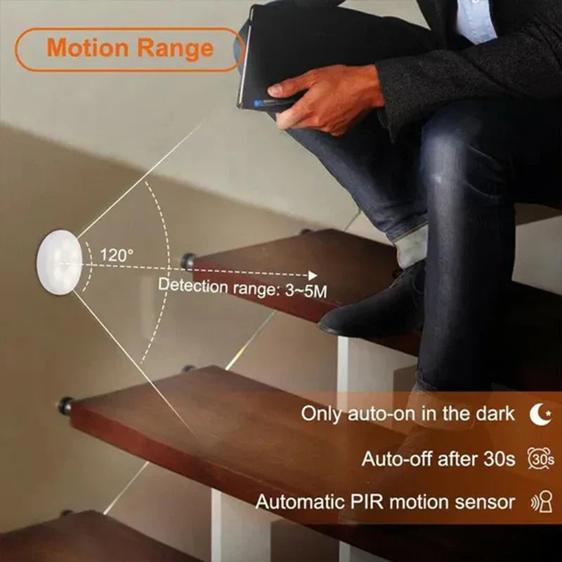 Wireless Motion Sensor Night Light - LumiSense-2-White-State of Style