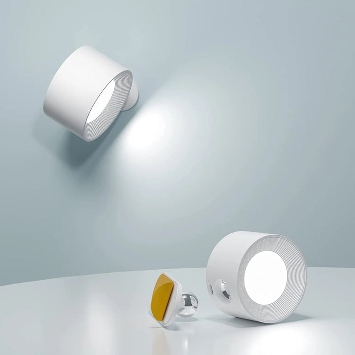 Wireless Rechargeable Wall Lamp - LumoFlex-White-Touch Control-State of Style