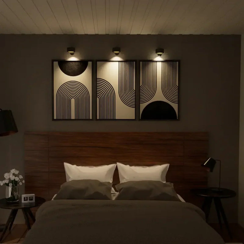 Wireless Wall Lamp - FlexiGlow-White-Touch Control-State of Style
