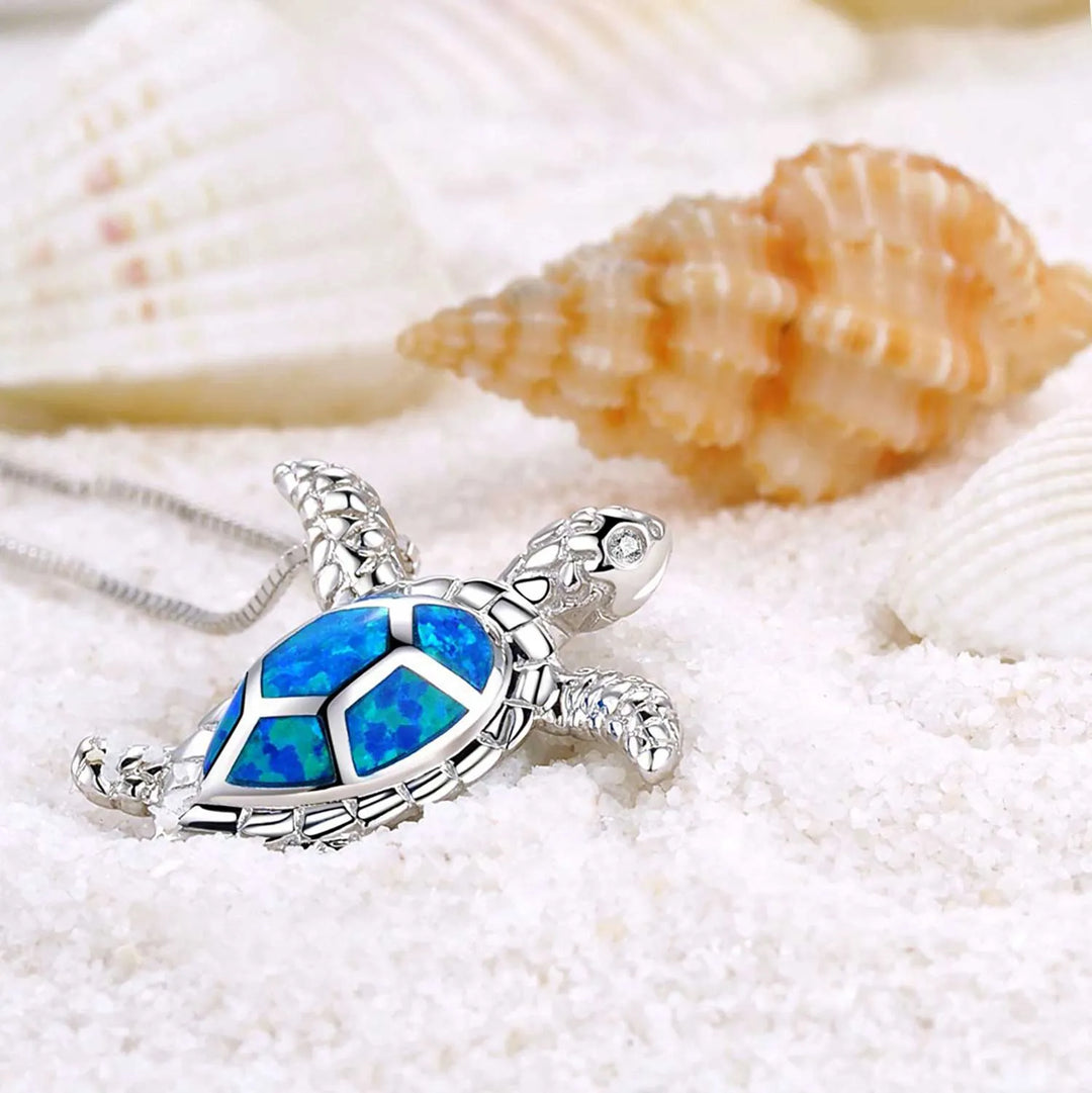Wisdom and Longevity Turtle Necklace-State of Style